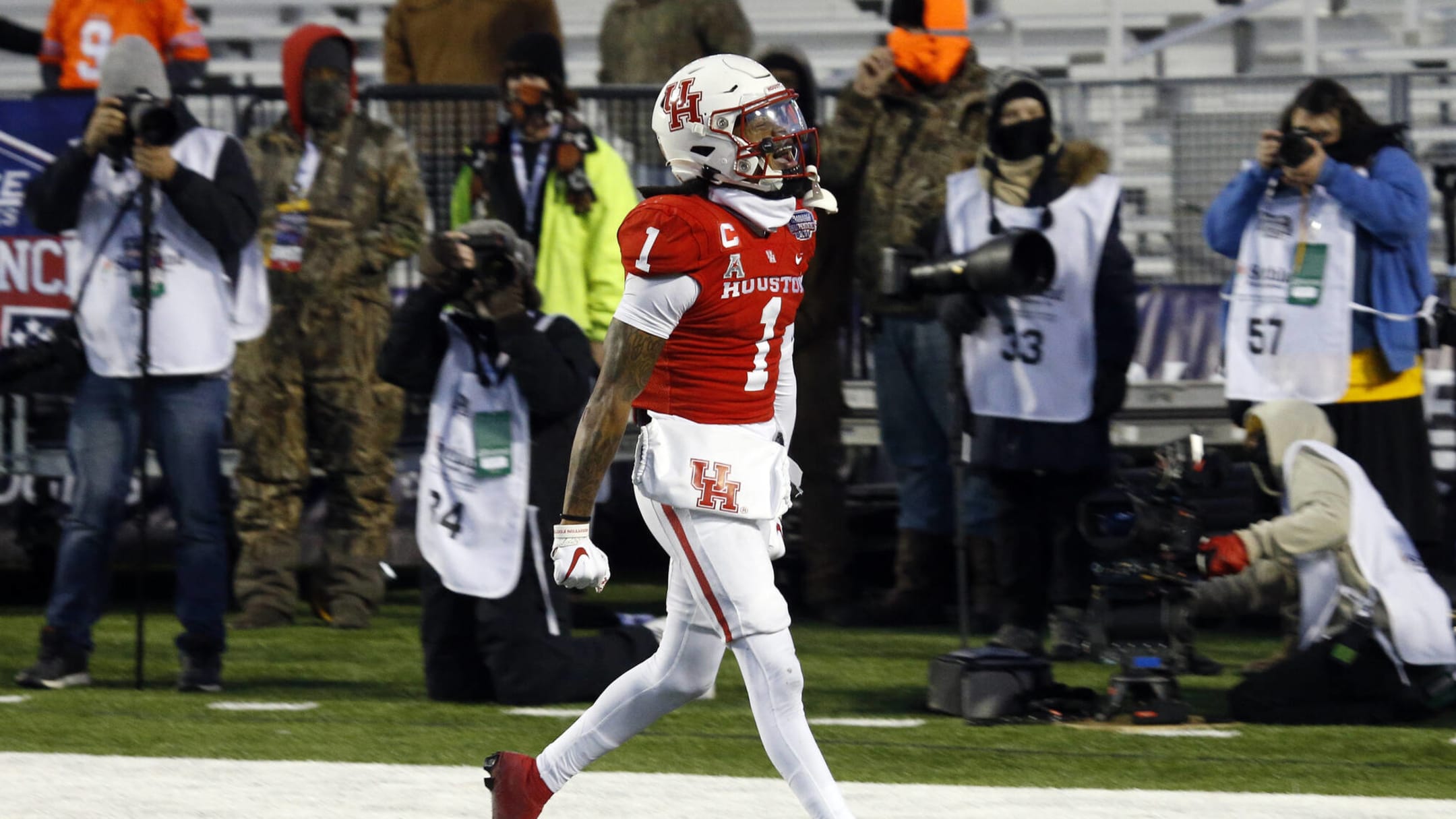 Houston WR Tank Dell selected 69th overall by Houston Texans in