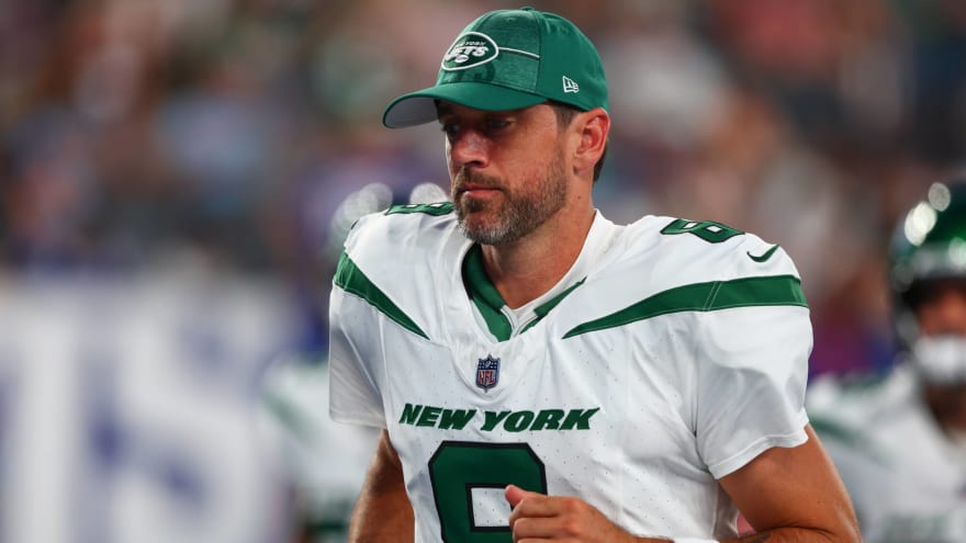 Colin Cowherd ponders over Aaron Rodgers’ future with the Jets following the team’s decision to draft QB Jordan Travis