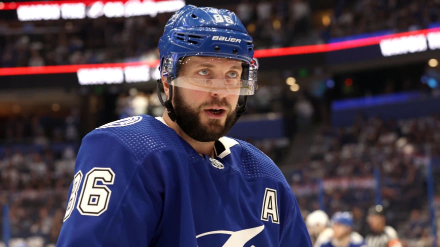 Kucherov, MacKinnon and McDavid Named Hart Trophy Finalists