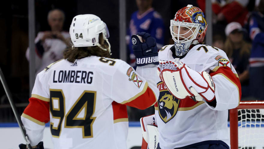 Panthers shut out Rangers to open Eastern Conference Final