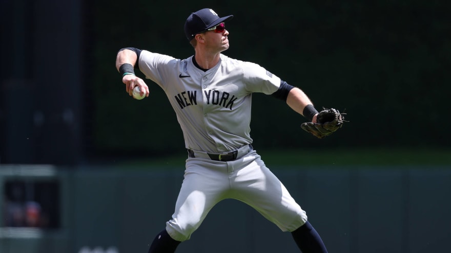 Yankees place infielder on IL with calf injury, promote MiLB depth