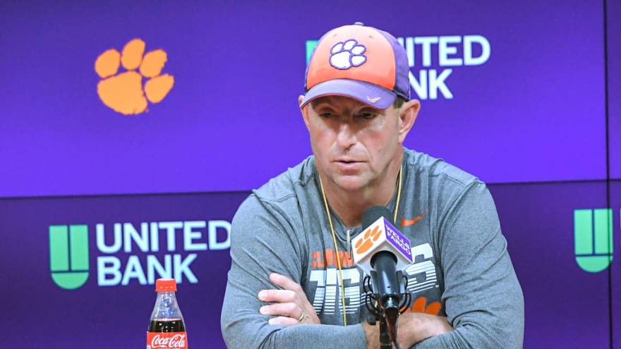 Clemson’s Dabo Swinney gives smug response about not using transfer portal