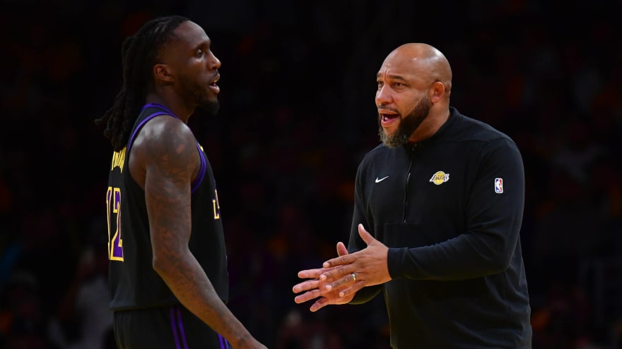 Report: Lakers Players ‘Were Taken Aback’ When Darvin Ham Started Taurean Prince Over Rui Hachimura