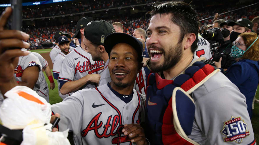 Braves shut out Astros 7-0 to win first World Series since 1995
