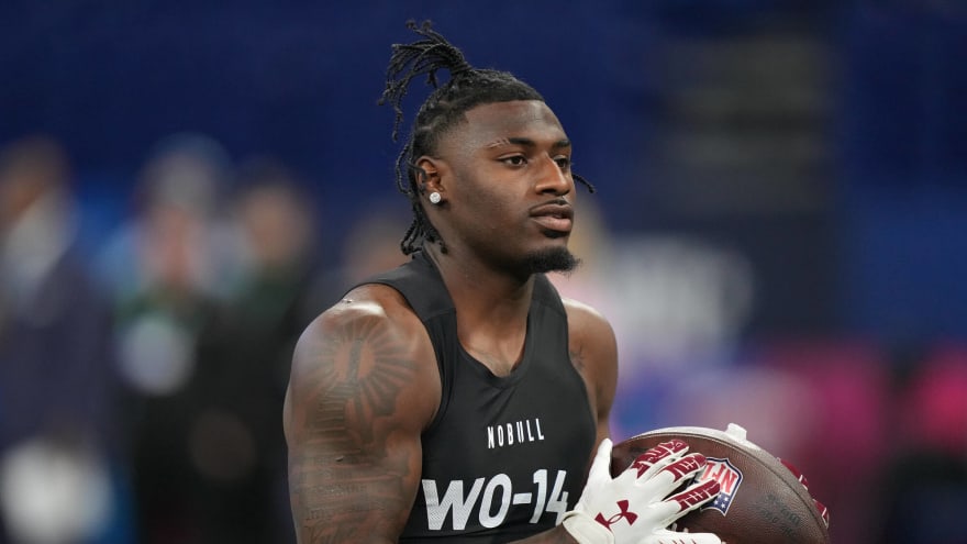 ESPN: Xavier Legette drawing comparisons to DK Metcalf early in Panthers camp