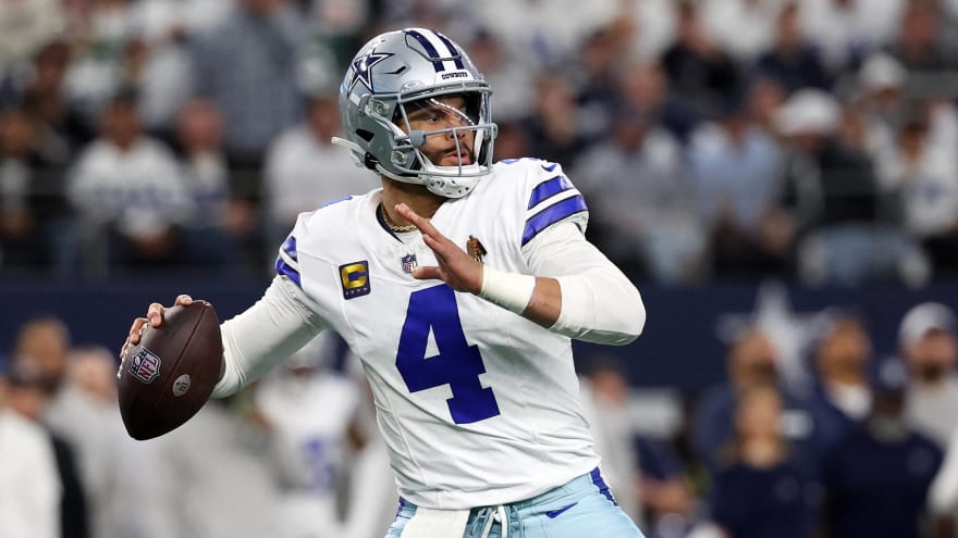 Cowboys QB Dak Prescott admits not being threatened by Trey Lance’s progress: 'I hope he pushes me'