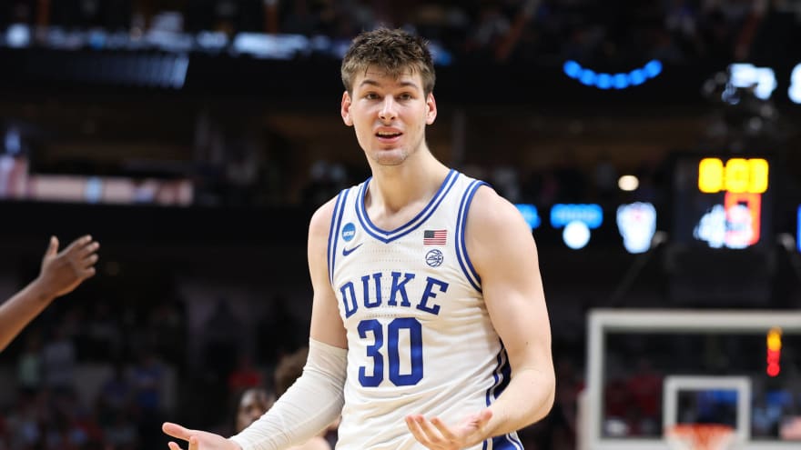 Official measurements revealed for Duke players at 2024 NBA Draft Combine: Kyle Filipowski, Jared McCain