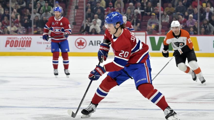 Juraj Slafkovsky would have stayed in Montreal to undergo a medical procedure