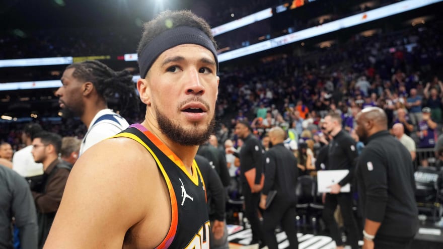 Proposed Blockbuster Trade Sends Devin Booker To Jazz, John Collins, Collin Sexton To Suns