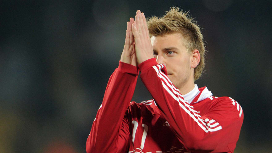 Bendtner opens up on the famous pink boot he wore and scored for Arsenal