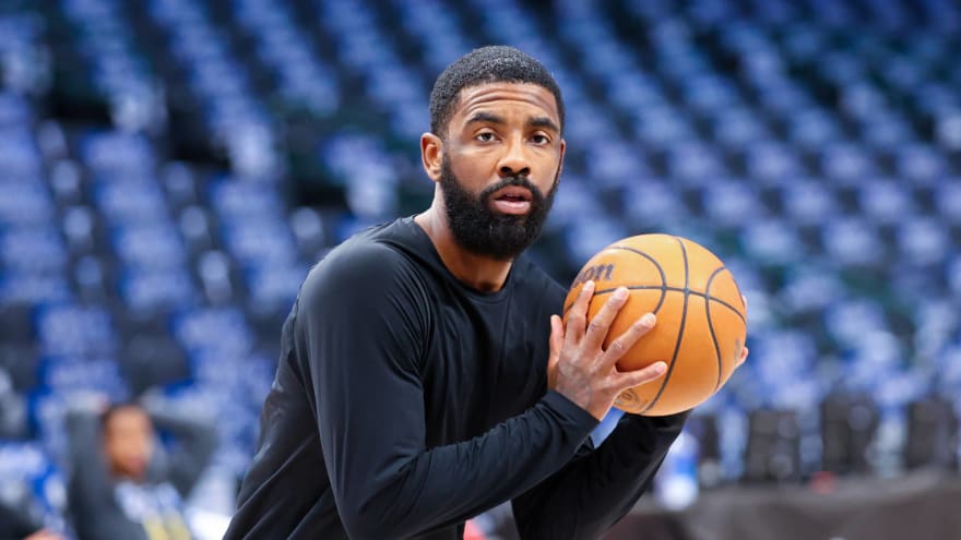 Watch: 'Y’all gonna make me cry,' Kyrie Irving almost tears up as Mavs locker room demand speech after Game 6 win