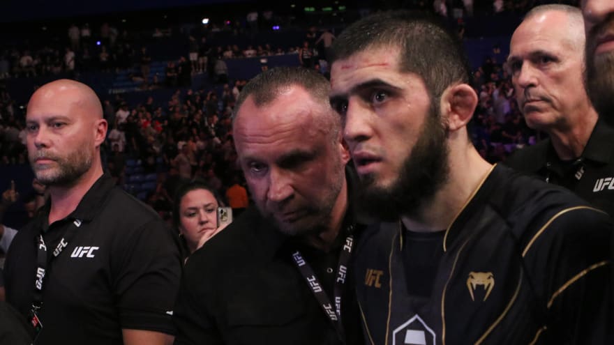 Islam Makhachev made Tony Ferguson’s famous threat come true against Dustin Poirier at UFC 302
