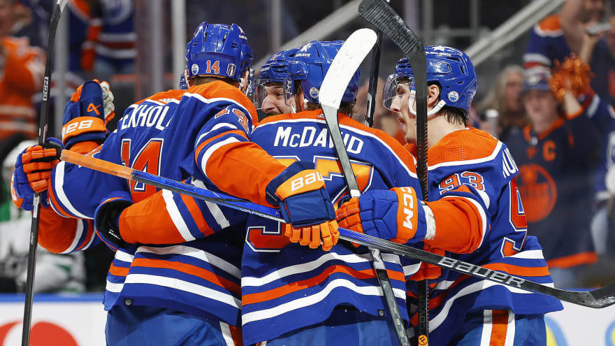 Oilers Consider Changing Defense Lineup Ahead of Game 4 vs. Stars