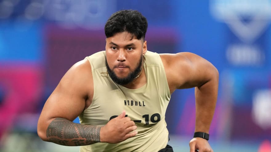 Steelers&#39; First-Round Pick Troy Fautanu Believes Teams Released Crucial Injury Information To Hurt His Draft Stock