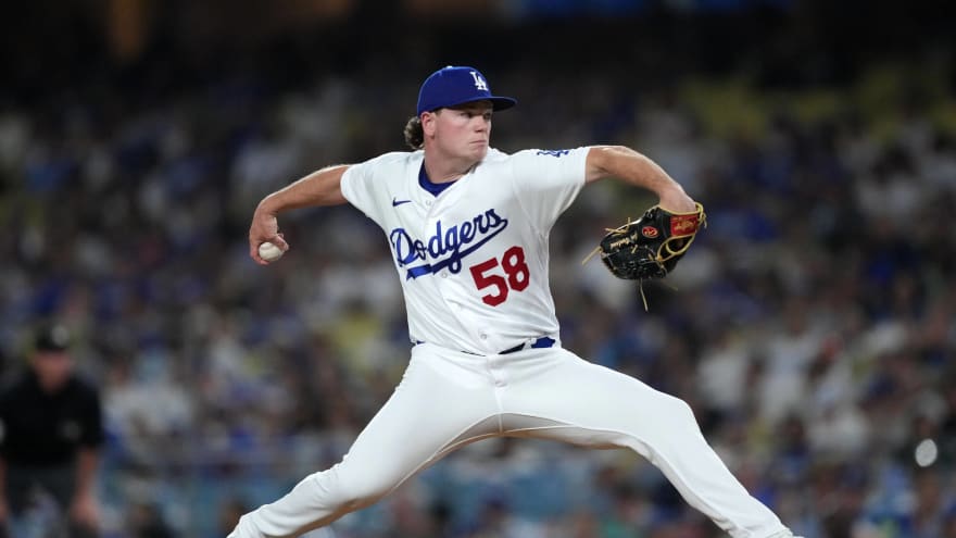 Gus Varland On Dodgers Taxi Squad For Road Trip