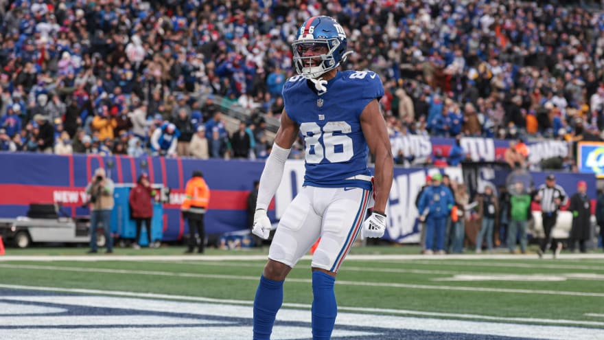 Giants’ Darius Slayton playing his leverage card in hopes of a new contract