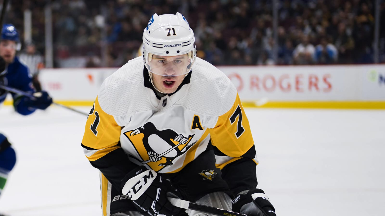 Evgeni Malkin's son announces lineup before 1,000th game