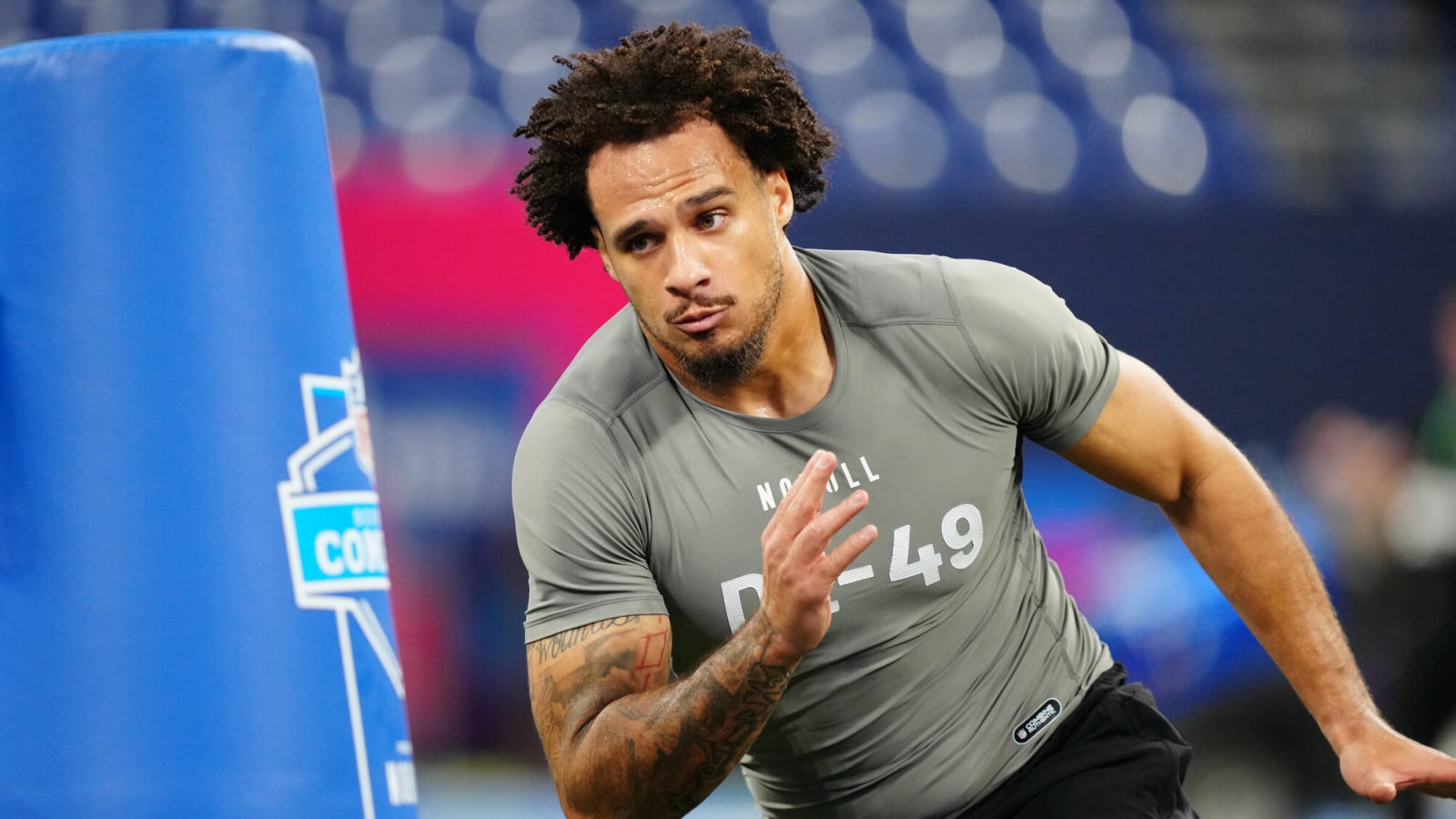 Falcons’ Bralen Trice expected to challenge for rookie sack title