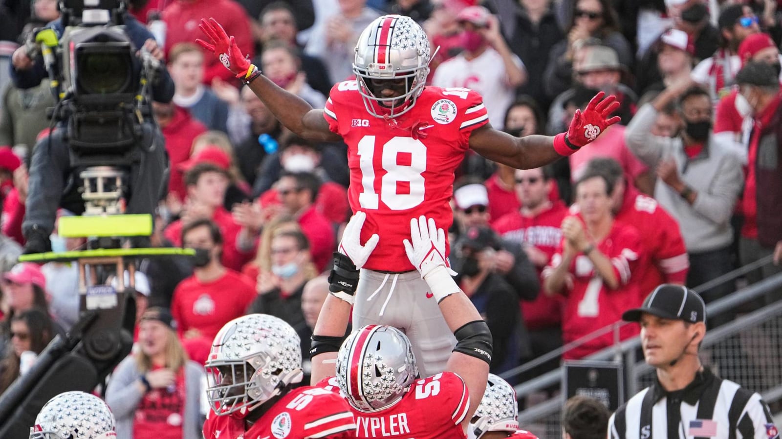 Marvin Harrison Jr. blows up for improbable monster game in Rose Bowl