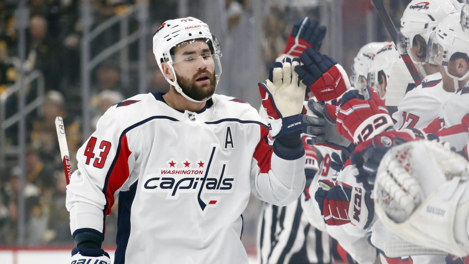 Capitals’ Tom Wilson day-to-day with upper-body injury