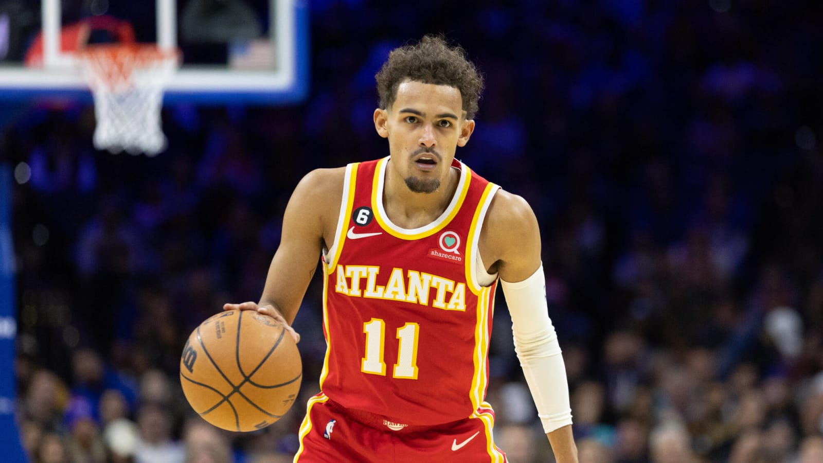 Trae Young downplays reported issue with head coach