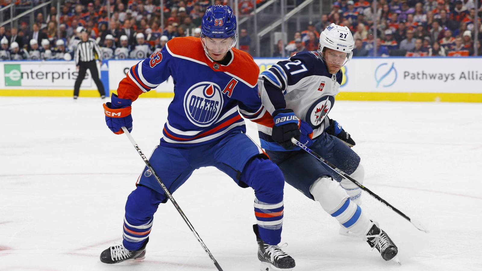 Illness leaves Ryan Nugent-Hopkins questionable for Edmonton Oilers game against Boston Bruins