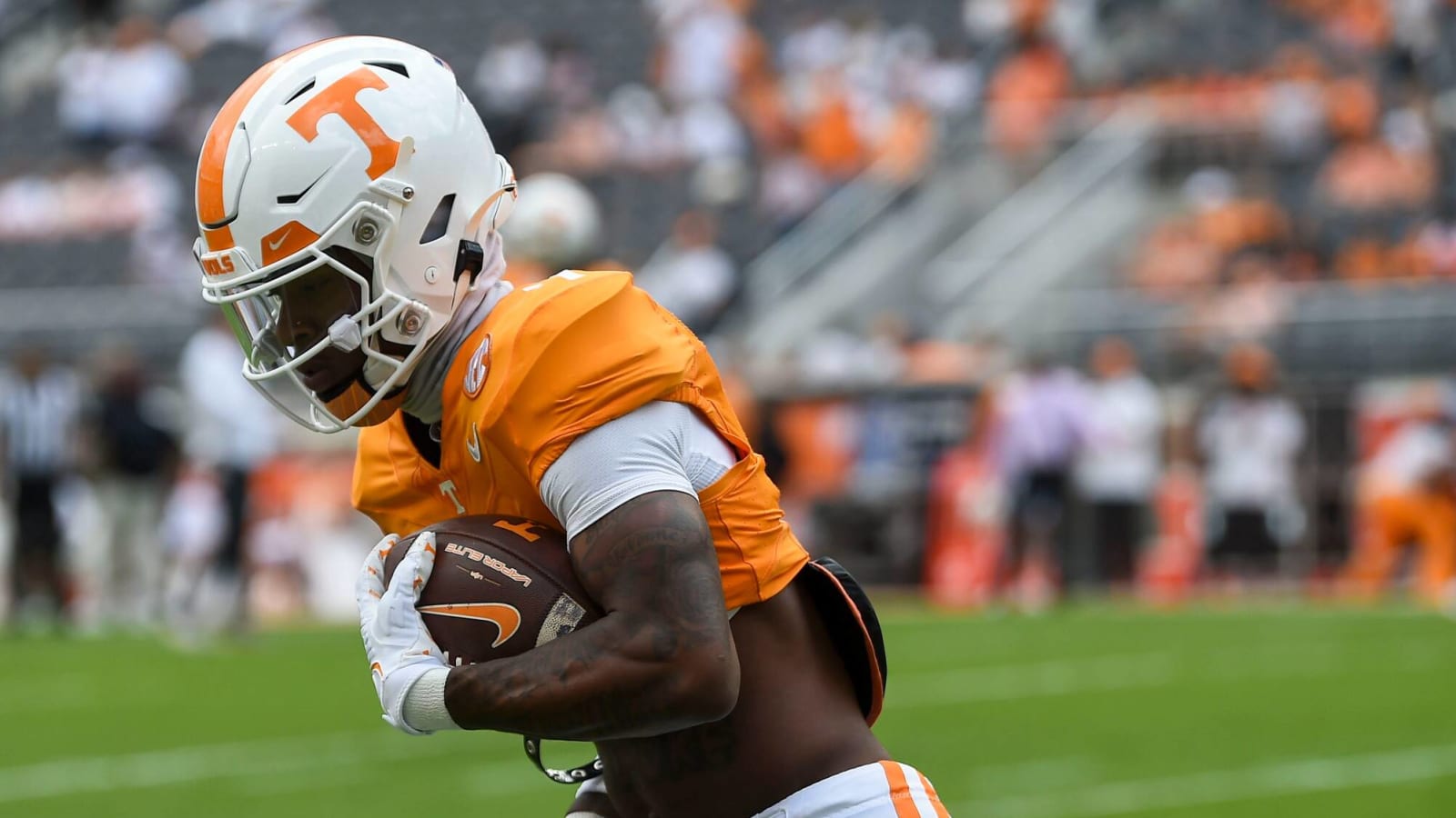 Josh Heupel comments on Vols WR Dont&#39;e Thornton&#39;s development