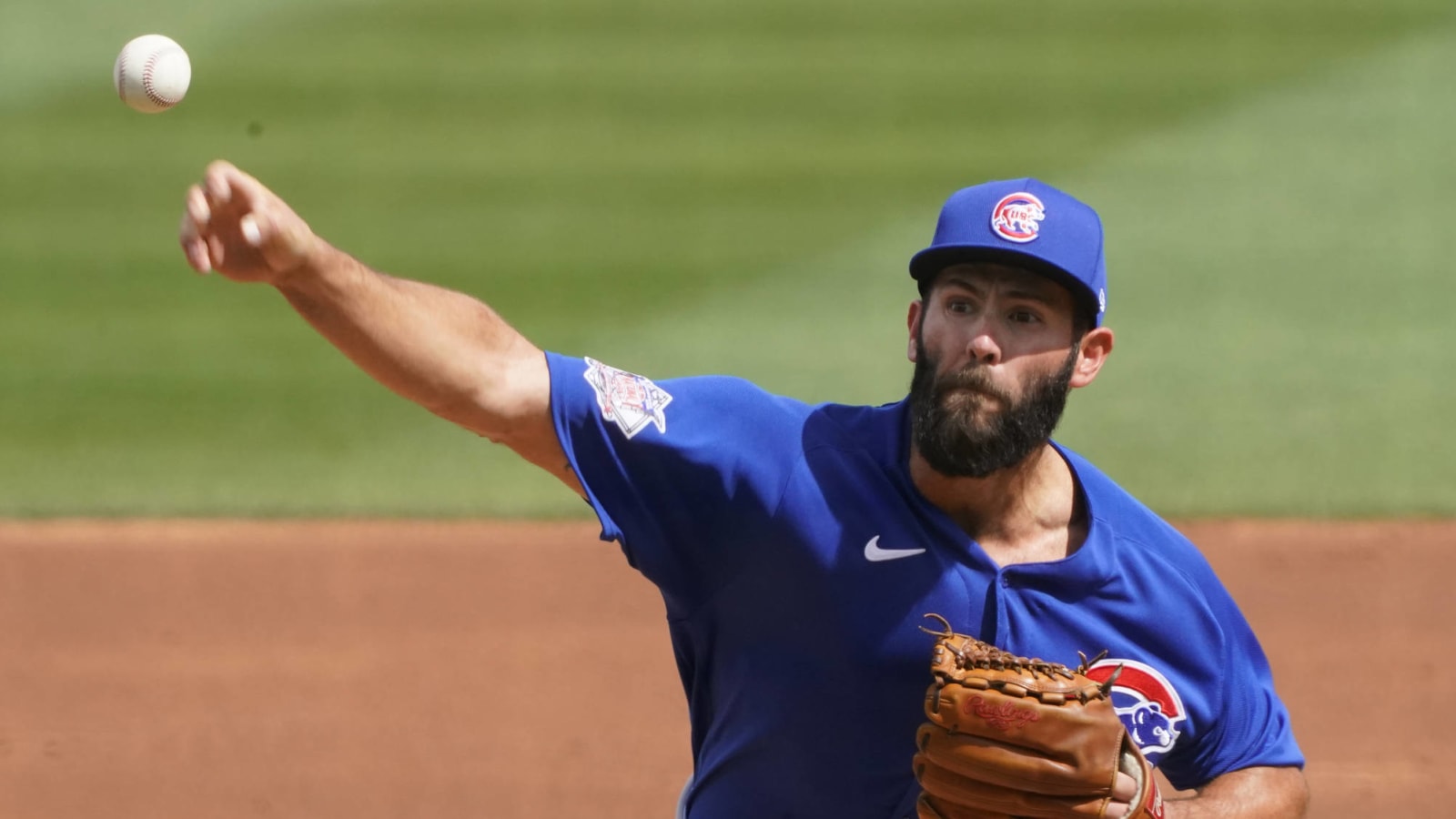 During his initial run with the Cubs, Jake Arrieta nearly became a Marlin