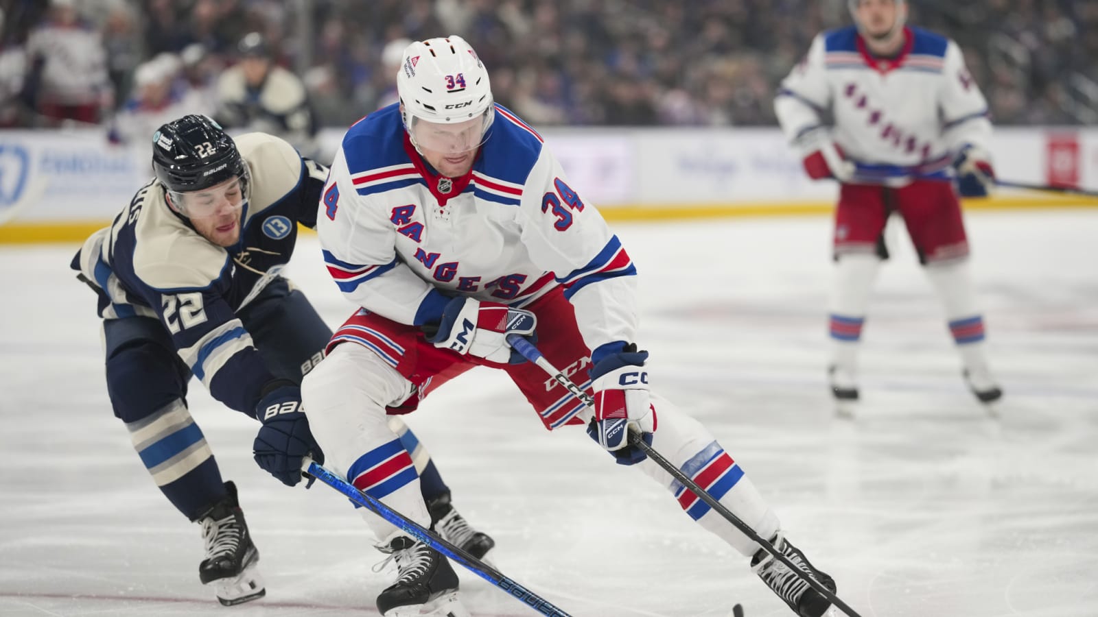 Rangers' Arthur Kaliyev out indefinitely with upper-body injury