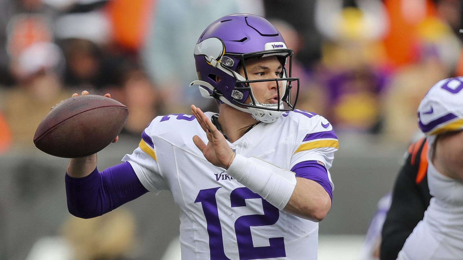 Vikings' Nick Mullens reacts to benching for Packers game