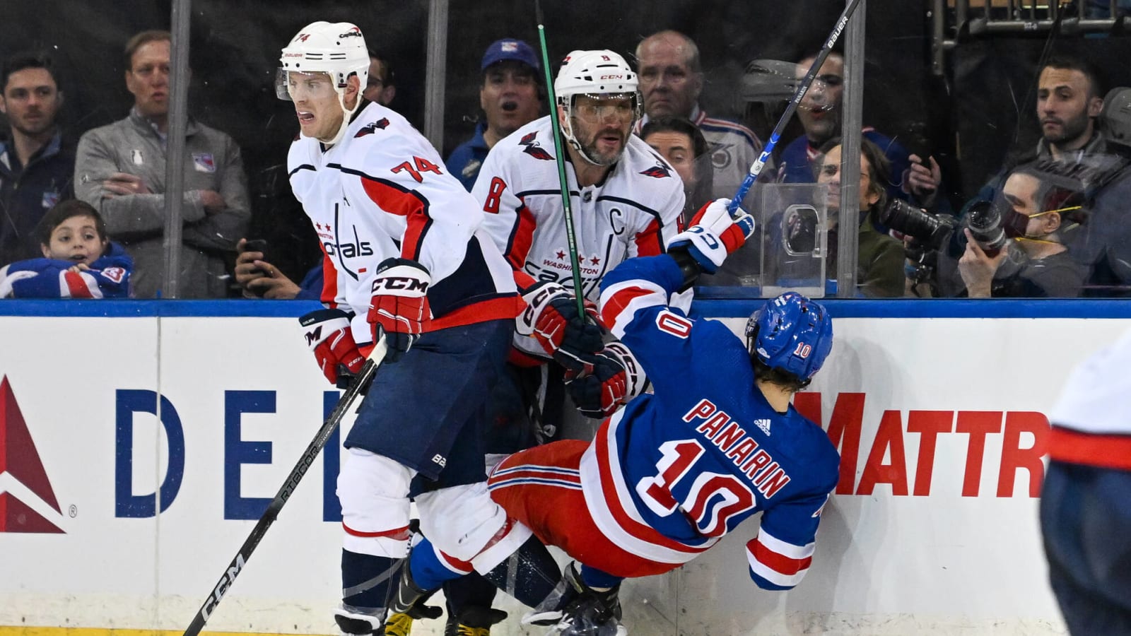 Capitals Head Back to DC in a Major Deficit