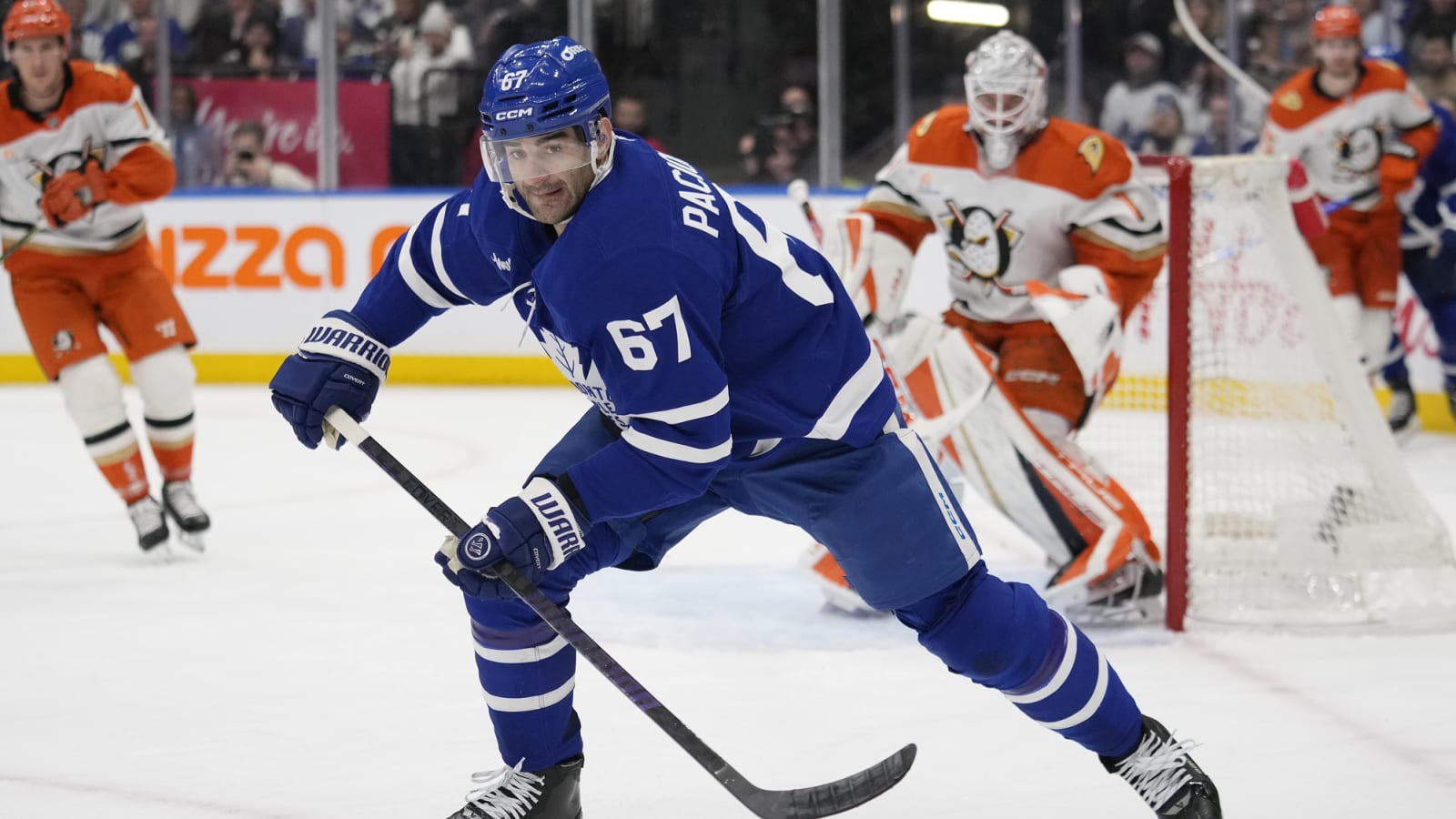 Maple Leafs Winger Max Pacioretty Rocks Stars Forward Mavrik Bourque with Highlight Reel Hit