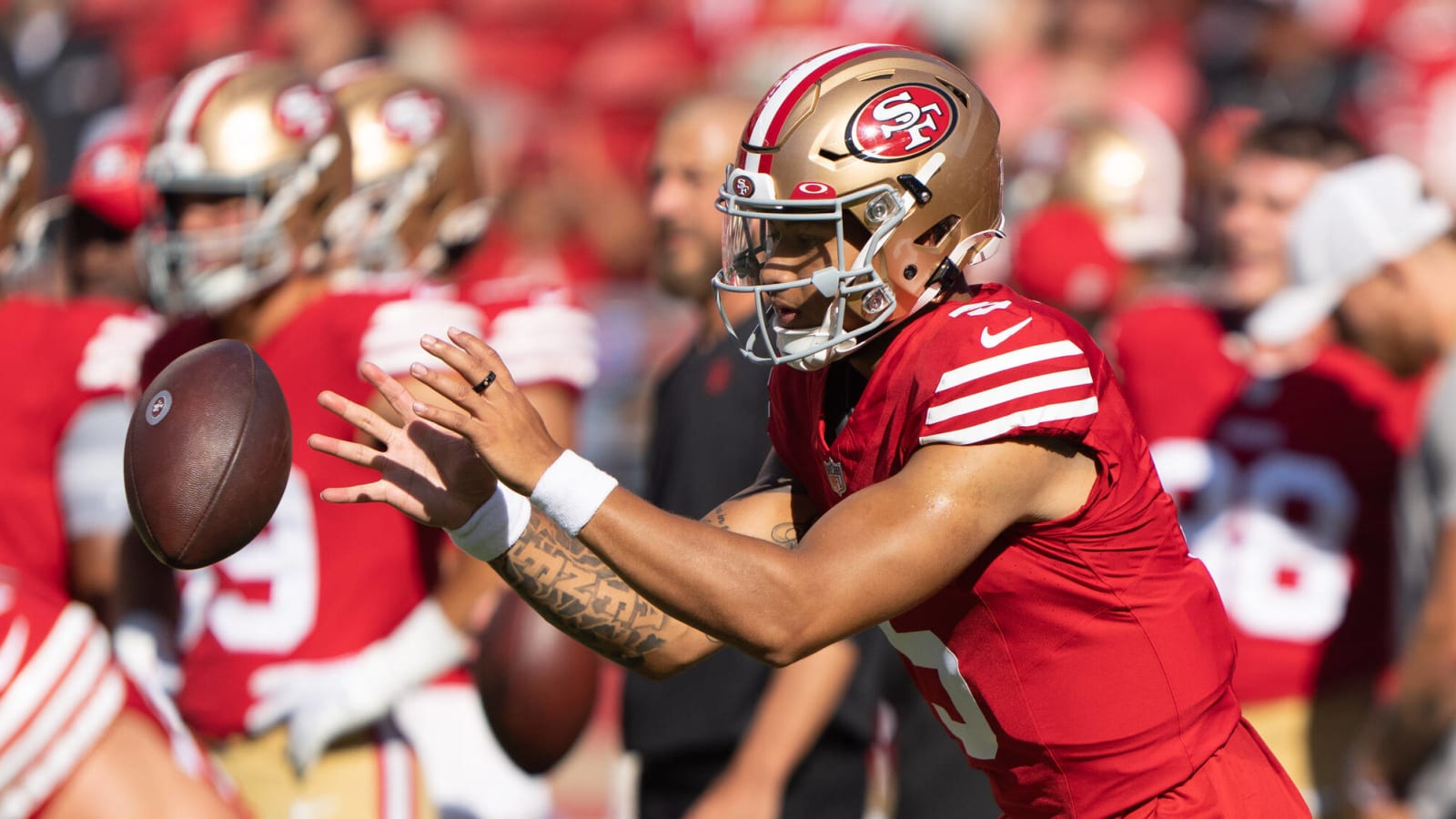 Russell Wilson on 49ers&#39; Trey Lance: He&#39;s going to have a great career
