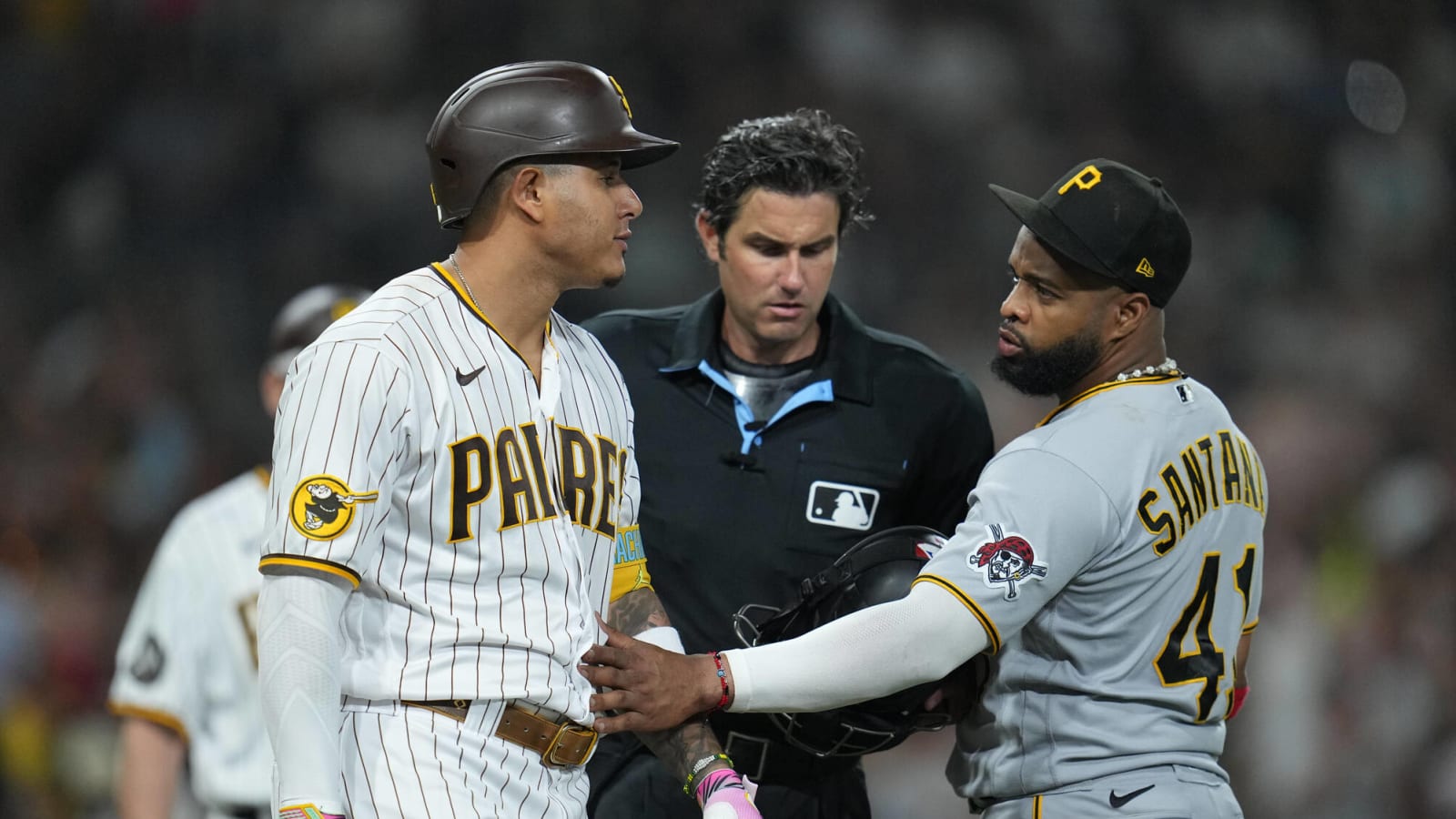 MLB punishes Pirates for beaning Padres' Machado