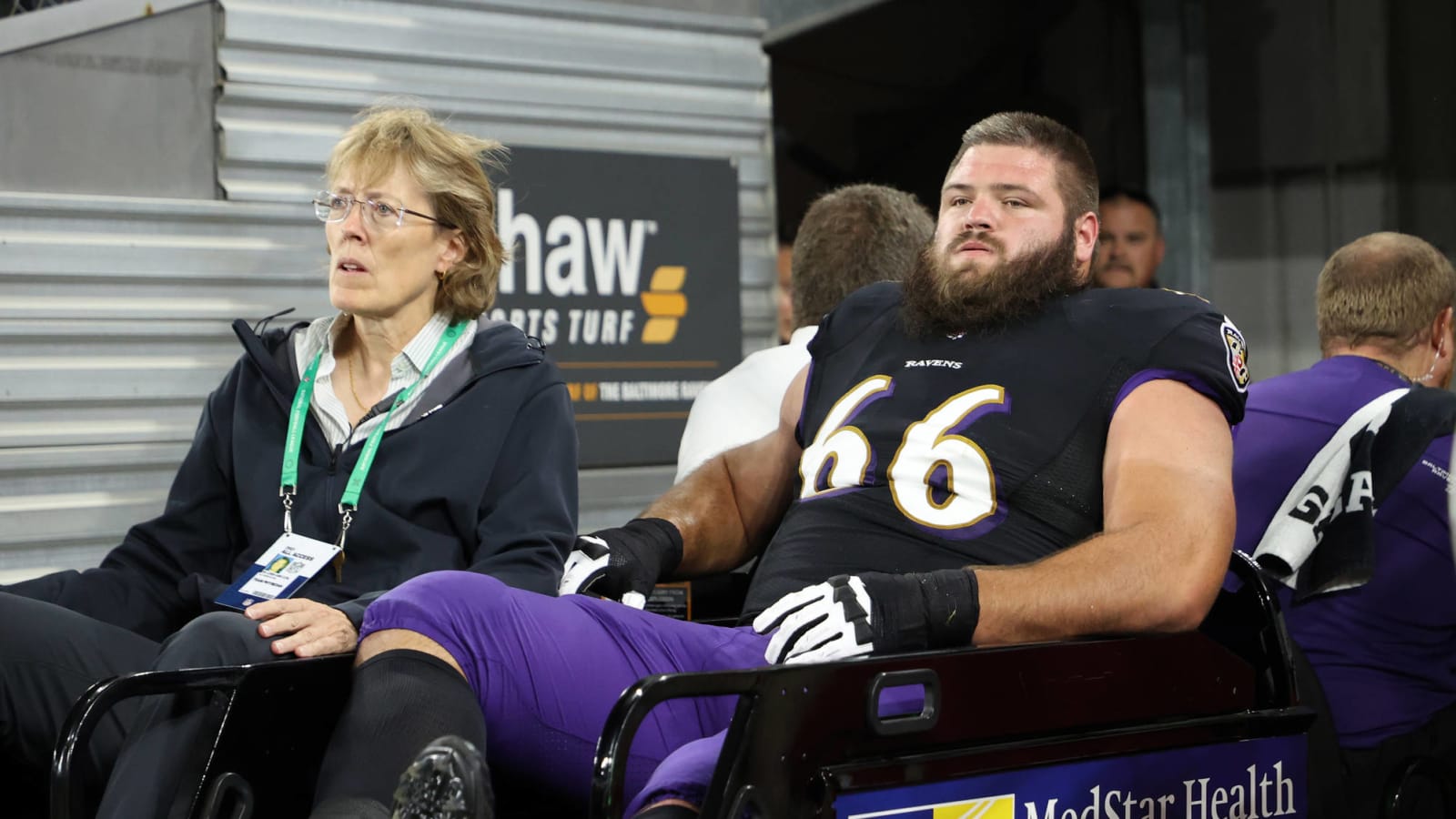 Ravens place guard Ben Cleveland on injured reserve