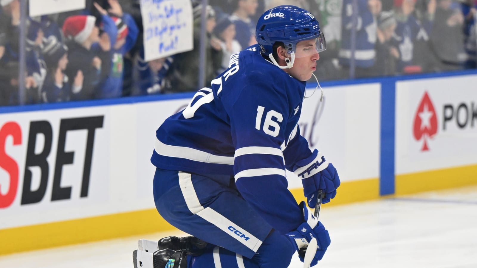 Mitch Marner Shows Unexpected Nasty Side During Scrum to Protect His Goaltender
