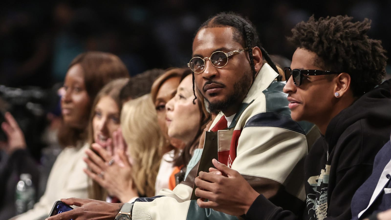 Dwyane Wade, Carmelo Anthony &#39;Hot&#39; at Kiyan Anthony&#39;s McDonald&#39;s All-American Snub