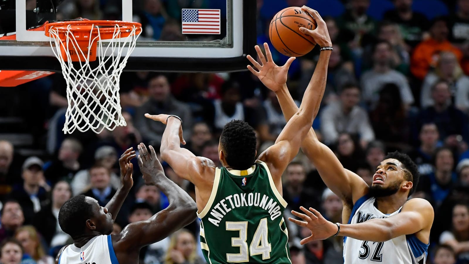 Karl-Anthony Towns shares how much Giannis Antetokounmpo has tried to help him