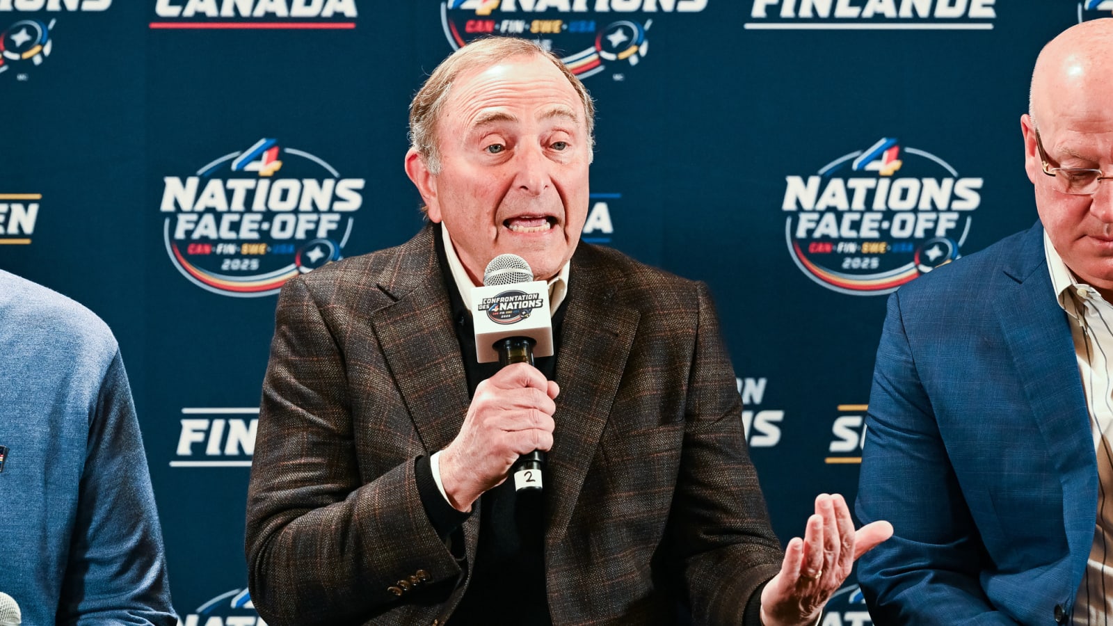 Gary Bettman Makes Surprising Update About CBA Negotiations Amid 4 Nations Face-Off