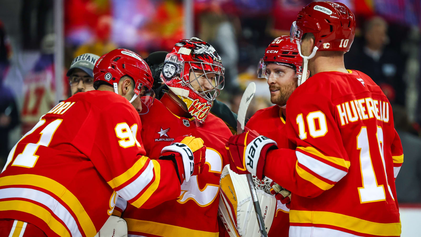 Flames Quick Hits: Wolf Shutout, Miromanov & Playoffs?