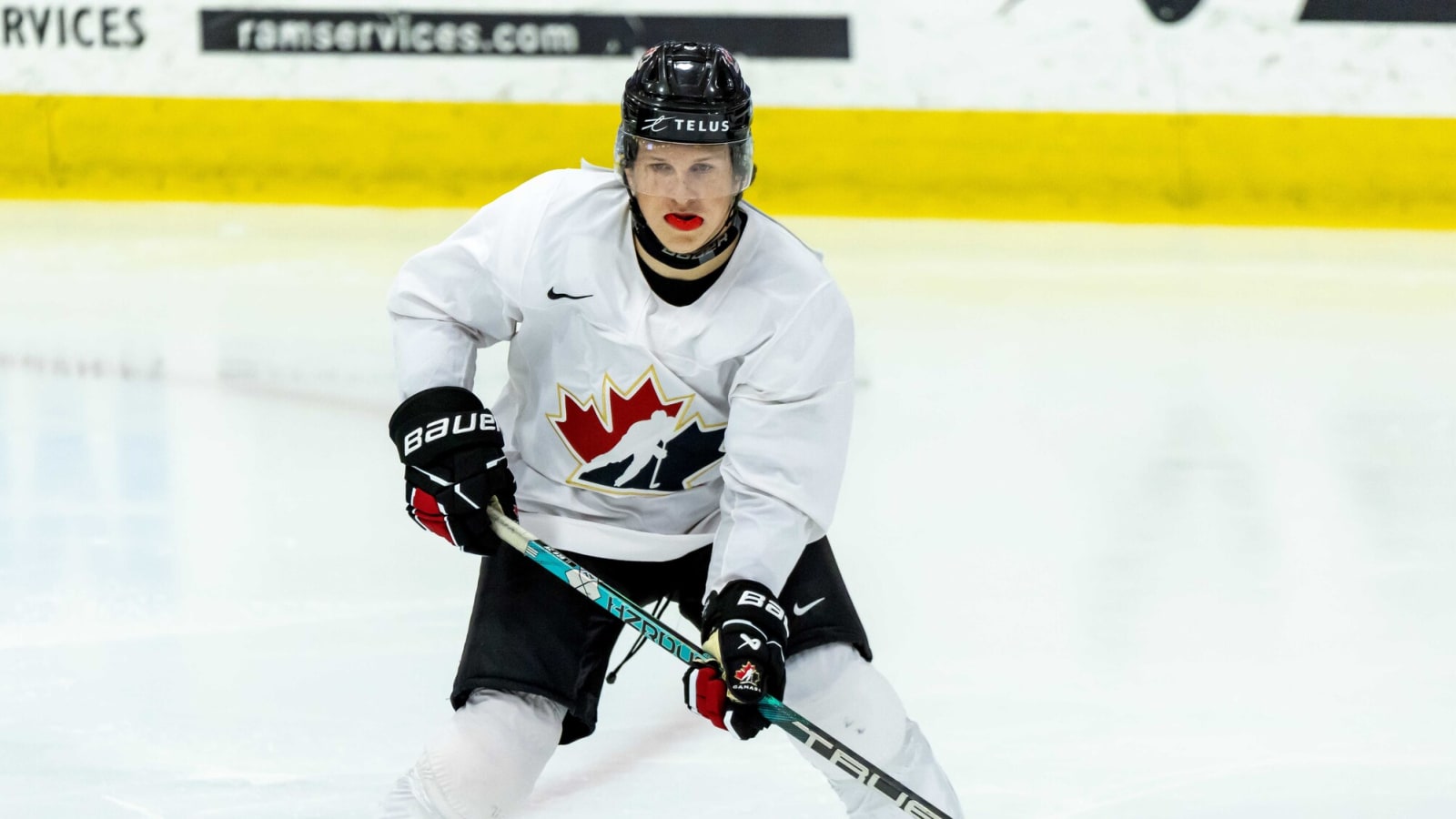 Andrew Cristall, Jakub Vrana, Henrik Rybinski Fighting for Capitals Roster Spot
