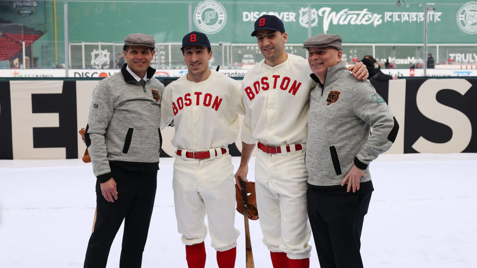 Boston Bruins Show Up For Classic As Throwback Sox