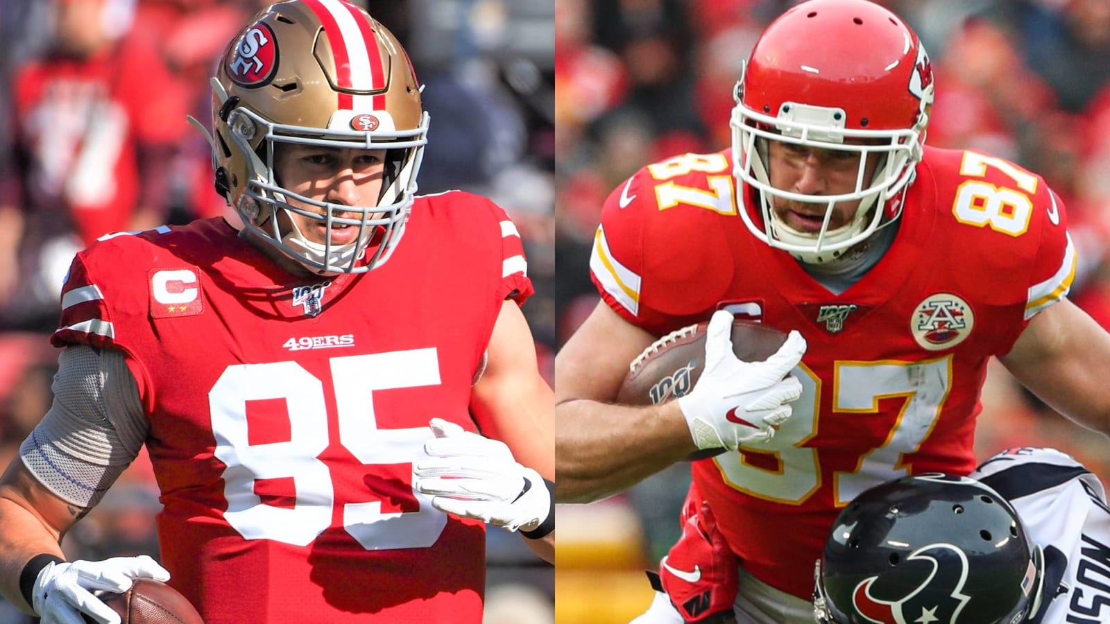 Tight ends George Kittle, Travis Kelce should cash in after Super Bowl