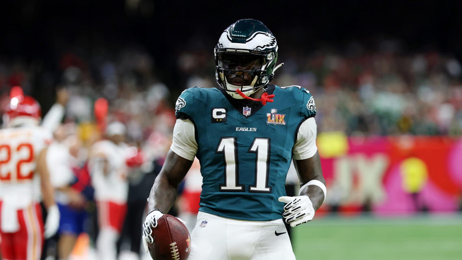 AJ Brown responds to haters terming him ‘ungrateful’ for winning Super Bowl with Tom Brady reference