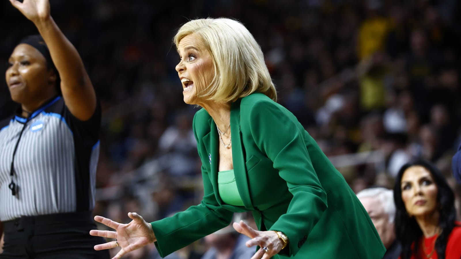 Skip Bayless blames Kim Mulkey’s ‘pride’ for allowing Caitlin Clark to obliterate LSU in Elite Eight