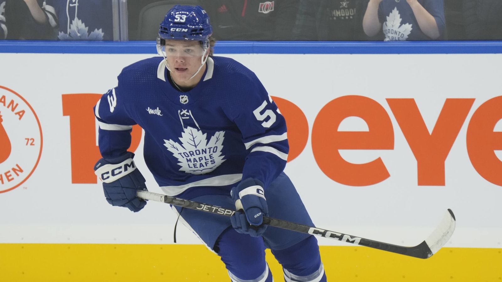 Easton Cowan sees Mitch Marner as a great role model