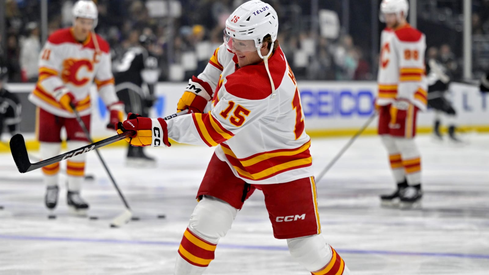 Flames recall Dryden Hunt, reassign Clark Bishop