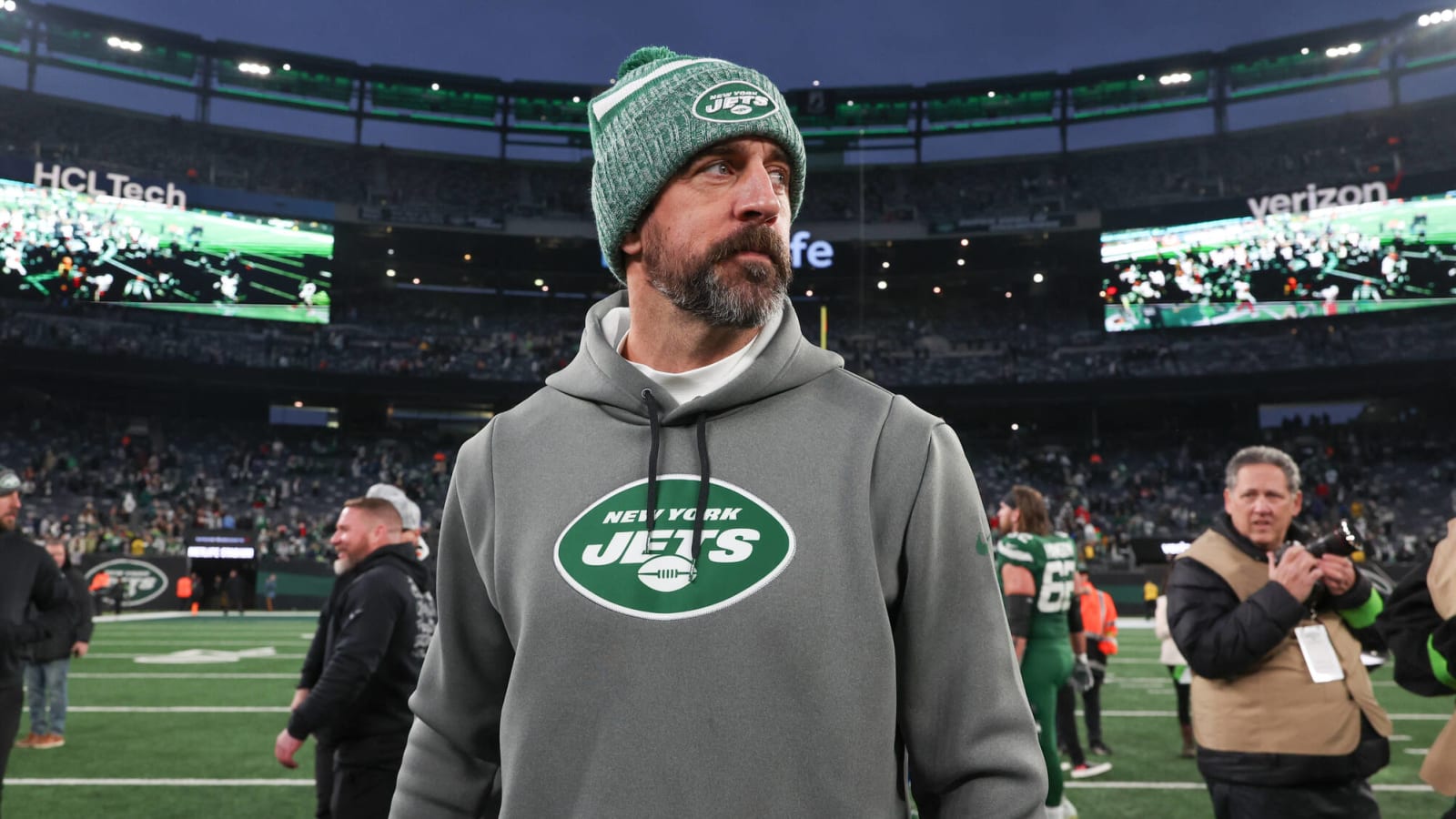 Aaron Rodgers breaks silence on getting placed on IR after Jets controversially cut Nick Bawden for him