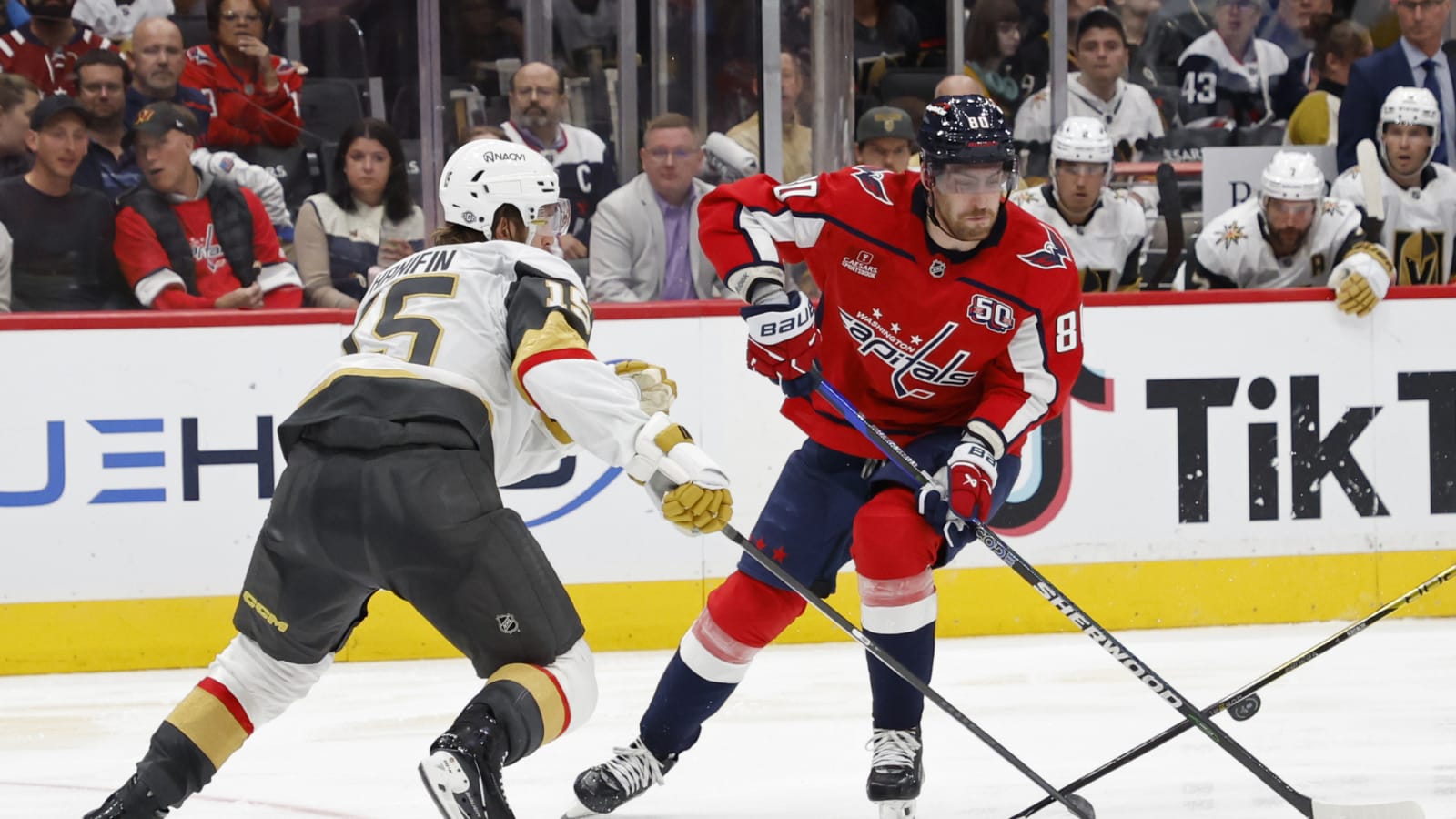 NHL Game Recap: Washington Capitals Secure First Season Win over Vegas Golden Knights