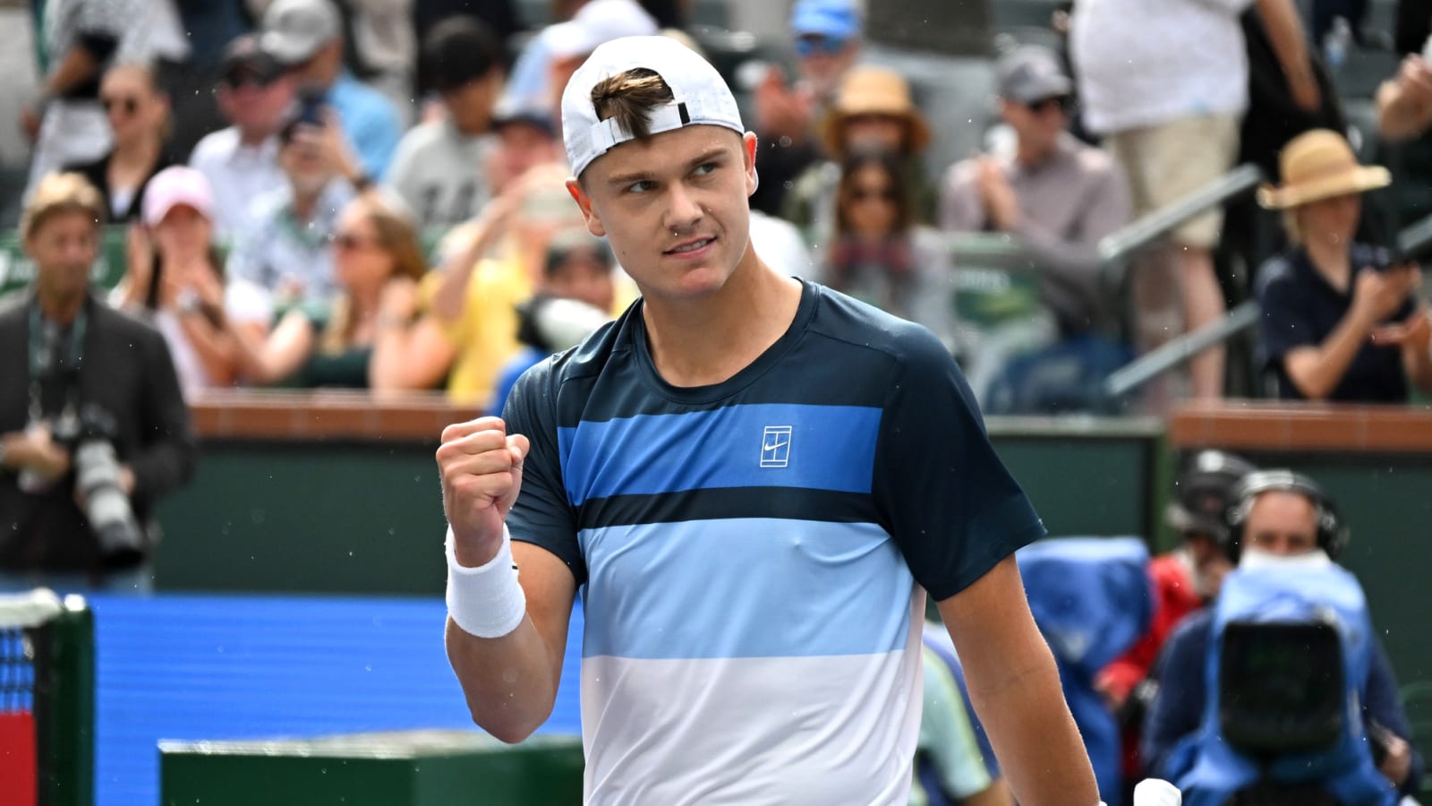 'I didn’t quite do that': Holger Rune left disappointed after not looking like Roger Federer while playing incredible shot at Indian Wells